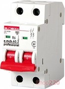 Автоматический выключатель 40А, 2-полюсный, хар-ка С, e.mcb.pro.60.2.С 40 new p042021 E.NEXT