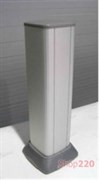 Мини-колонна напольная алюминиевая, высота 50 см, серый, ДКС