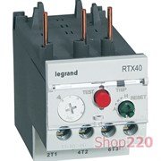 Реле тепловое RTX3 40, 1.6-2.5A дифференциального типа, 416666 Legrand