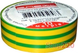 Изолента e.tape.stand.20.yellow-green, желто-зеленая (20м)