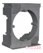Расширитель для коробки накладного монтажа NORDIC, базальт - антимикробный, PLK7001732 Plank Electrotechnic
