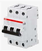 Автоматический выключатель 10А, 3 полюс, тип B, SZ203-B10 ABB 2CDS253025R0105