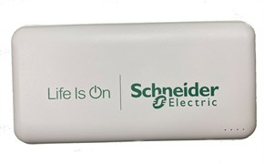 Внешний аккумулятор (powerbank) 20 000 мАч, белый, Schneider Electric