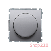 Светорегулятор для LED 250Вт, серебро, Basic Simon