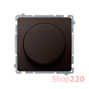 Светорегулятор для LED 250Вт, шоколад, Basic Simon