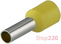 Наконечник трубчатый 4 мм кв, желтый, НТ 4,0-09 Аско A0060010143