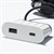 Розетка USB тип А+С в стол/мебель, белый, Versapick ASA - фото 103005