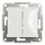 Выключатель двухклавишный, белый, EPH0370121 Schneider Asfora - фото 113462