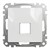 Адаптер под модуль Keystone, белый, Sedna Design - фото 113658