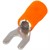 Изолированный вилочный наконечник 1.5-2.5 кв.мм, оранжевый, 100шт, e.terminal.stand.sv.2.5.orange Enext - фото 116119