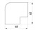 Плоский угол для короба 25х16мм, e.trunking.blend.angle.stand.25.16 Enext - фото 118520