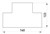 Т-соединитель для короба 100х60мм, e.trunking.t.channel.stand.100.60 Enext - фото 118532