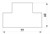 Т-соединитель для короба 40х40мм, e.trunking.t.channel.stand.40.40 Enext - фото 118546