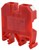 Клеммник JXB 10/35 красный - фото 140338