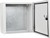 Корпус с монтажной панелью металлический Light 40*40*20 см, IP54, серии UBox - фото 146791