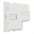 Розетка с заземлением, винтовые клеммы, белый, 2 модуля, Unica New Schneider NU303618 - фото 151158