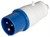 Силовая вилка 16А, 220В 3 полюса, переносная, e.plug.pro.3.16 - фото 152033