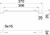 Кронштейн напольный/настенный 300 мм для проволочного лотка, FS (18-22 мкм) - фото 152255