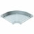 Угловая секция 90°, 60х400 мм, FS (18-22 мкм) - фото 152280