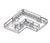 Коннектор угловой C-2PIN-8MM-L IP20 (для COB-ленты) - фото 163679