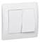 Клавиша двойная, белая, 777012 Legrand Galea Life - фото 16486