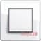 Выключатель белое стекло, Gira Esprit Glass «С» - фото 11799