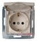 Механизм розетки влагозащищенной ІР44, слоновая кость, 773745 Legrand Cariva - фото 13220