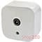 Розетка ТВ, белый, 782415 Legrand Quteo - фото 13820