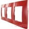 Рамка 3 поста, красный, 672533 Legrand Etika - фото 30091