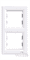 Рамка 2 поста, вертикальная, белый, EPH5810221 Schneider Asfora - фото 31070