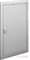Дверь с рамкой для 2-рядного щита VOLTA, белый алюминий , VZ322N Hager - фото 40352