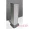 Колонна напольная алюминиевая, высота 71см, серый, ДКС - фото 42312
