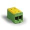 Распределительный блок, желто-зеленый, Al/Cu 35-240 мм кв - фото 48666