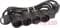 Удлинитель Legrand на 4 розетки, шнур 3м, черный, 695028 Legrand - фото 60067