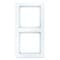 Рамка 2 поста, полярная белизна, Q.1 Berker 10126089 - фото 62093