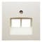 Накладка для компьютерной розетки, двойная, белый, S.1 Berker 14098982 - фото 62228