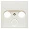 Накладка ТВ розеток на 2/3 отверстия, белый, S.1 Berker 12038982 - фото 62252