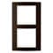 Рамка 2 поста, коричневый, B.3 Berker 10123021 - фото 62359