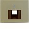 Накладка для компьютерной розетки, бронза, ARSYS Berker 14080001 - фото 62633