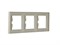 Рамка 3 поста, кремовый, EPH5800323 Schneider Asfora - фото 66852