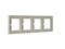 Рамка 4 поста, кремовый, EPH5800423 Schneider Asfora - фото 67032