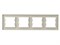 Рамка 4 поста, кремовый, EPH5800423 Schneider Asfora - фото 67033
