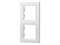 Рамка 2 поста, вертикальная, белый, EPH5810221 Schneider Asfora - фото 67540