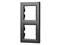 Рамка 2 поста, вертикальная, антрацит, EPH5810271 Asfora Schneider - фото 67690