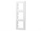 Рамка 3 поста, вертикальная, белый, EPH5810321 Schneider Asfora - фото 67720