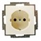 Розетка электрическая с заземлением, слоновая кость, ABB 20 EUC-92-507 Basic 55 - фото 68276
