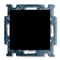Выключатель 1-клавишный универсальный, черный шато, ABB 2006/6 UC-95-507 Basic 55 - фото 68317