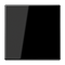 Клавиша одинарная, черный, пластик, Jung LS990SW - фото 68428