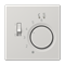 Накладка терморегулятора, светло-серый, пластик, Jung LSFTR231PLLG - фото 68439