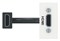 Розетка HDMI, белый, 1 модуль, Unica New Schneider NU343018 - фото 69273